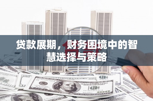 云和贷款展期，财务困境中的智慧选择与策略