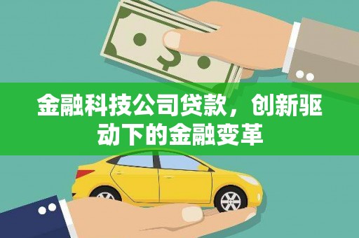 新华金融科技公司贷款，创新驱动下的金融变革