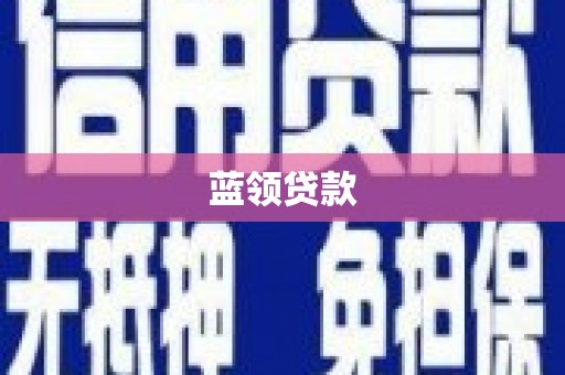 大洼蓝领贷款