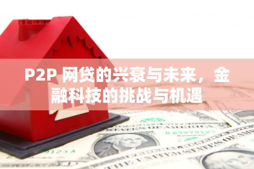 茂县P2P 网贷的兴衰与未来，金融科技的挑战与机遇