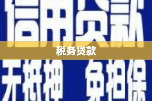 昆明税务贷款