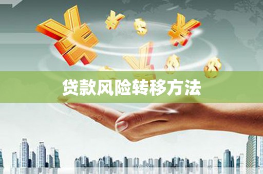 始兴贷款风险转移方法 始兴贷款风险转移方法
