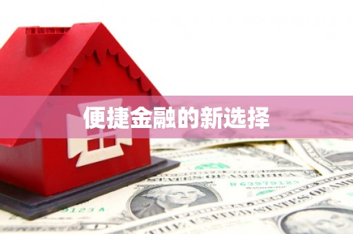 和美便捷金融的新选择