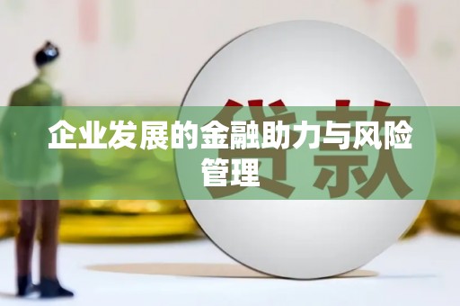 镇赉企业发展的金融助力与风险管理