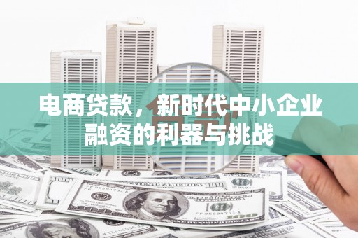 卓尼电商贷款，新时代中小企业融资的利器与挑战