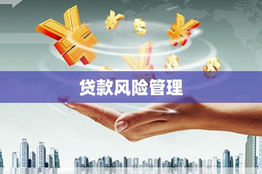 佛坪贷款风险管理