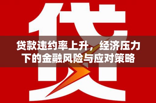 鲅鱼圈贷款违约率上升，经济压力下的金融风险与应对策略