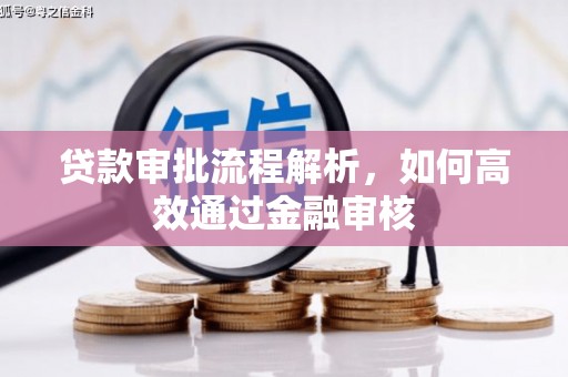 会同贷款审批流程解析，如何高效通过金融审核