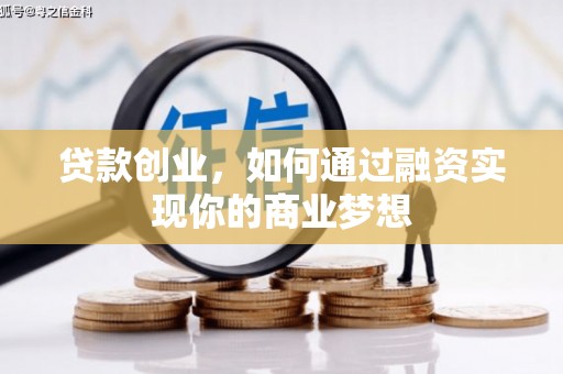 儋州贷款创业，如何通过融资实现你的商业梦想