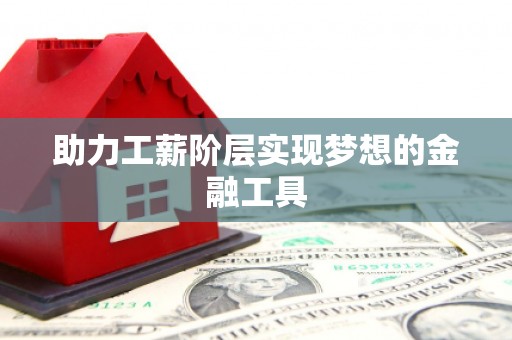 利辛助力工薪阶层实现梦想的金融工具